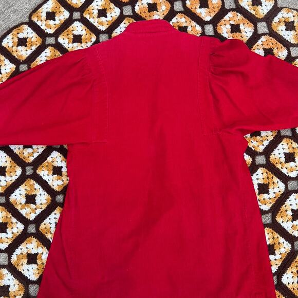 Vintage Red Corduroy Jacket - Picture 7 of 7